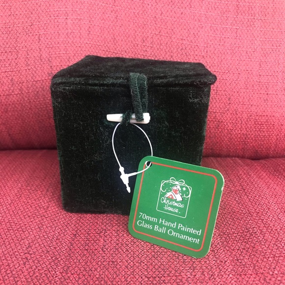 3/$15 Hand Painted Inside Glass Ornament - Picture 8 of 10